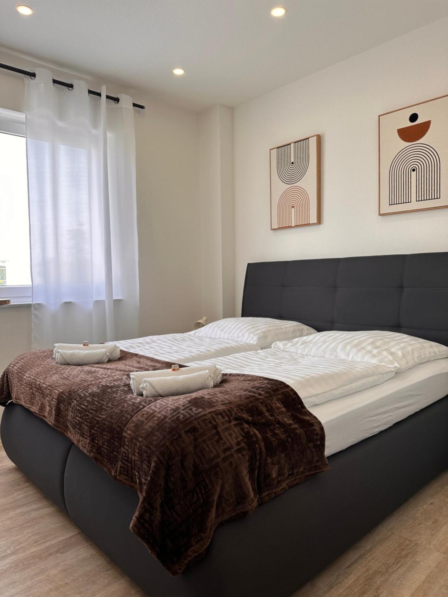 Amao-Obsidian I 120Qm I Elegantes Business- & Familienapartment I 3 Schlafzimmer I Kingsize Betten Schwanau Esterno foto